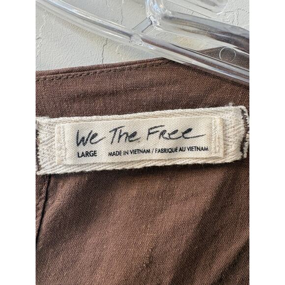 Free People Brown Blouse - Picture 9 of 9